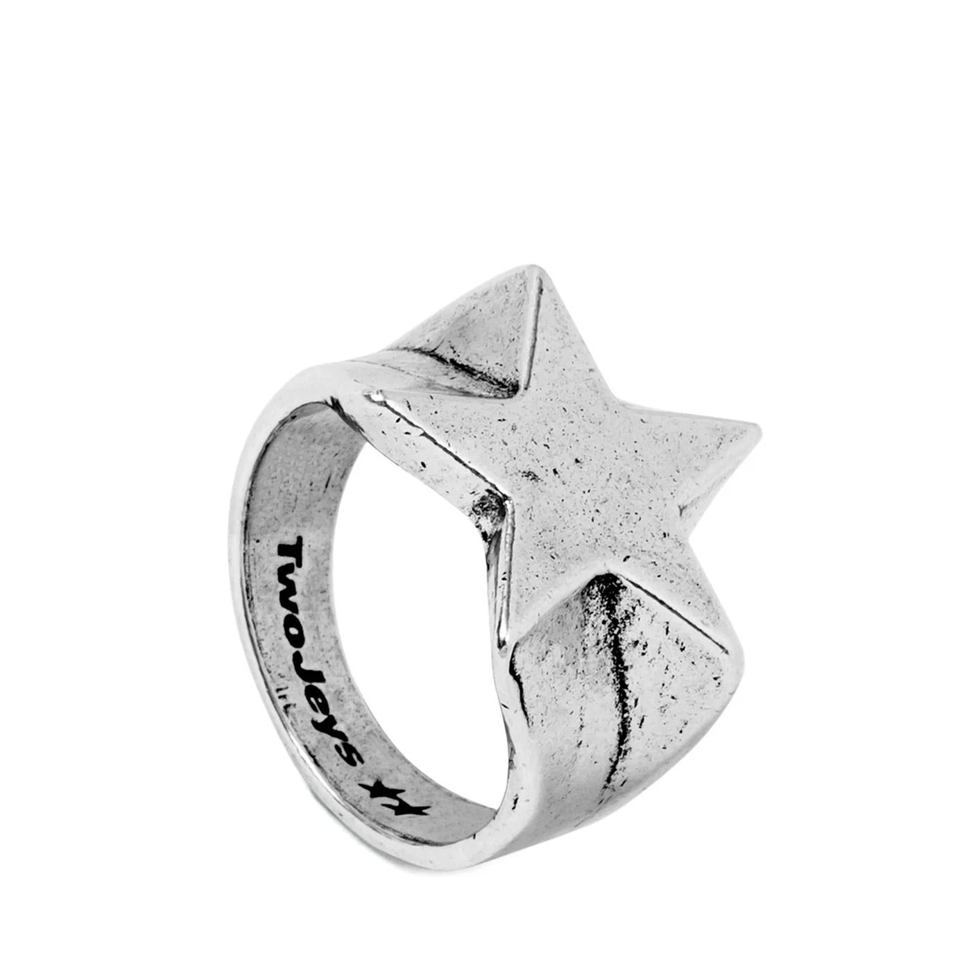 TwoJeys Shooting Star Ring Silver  - RBS201