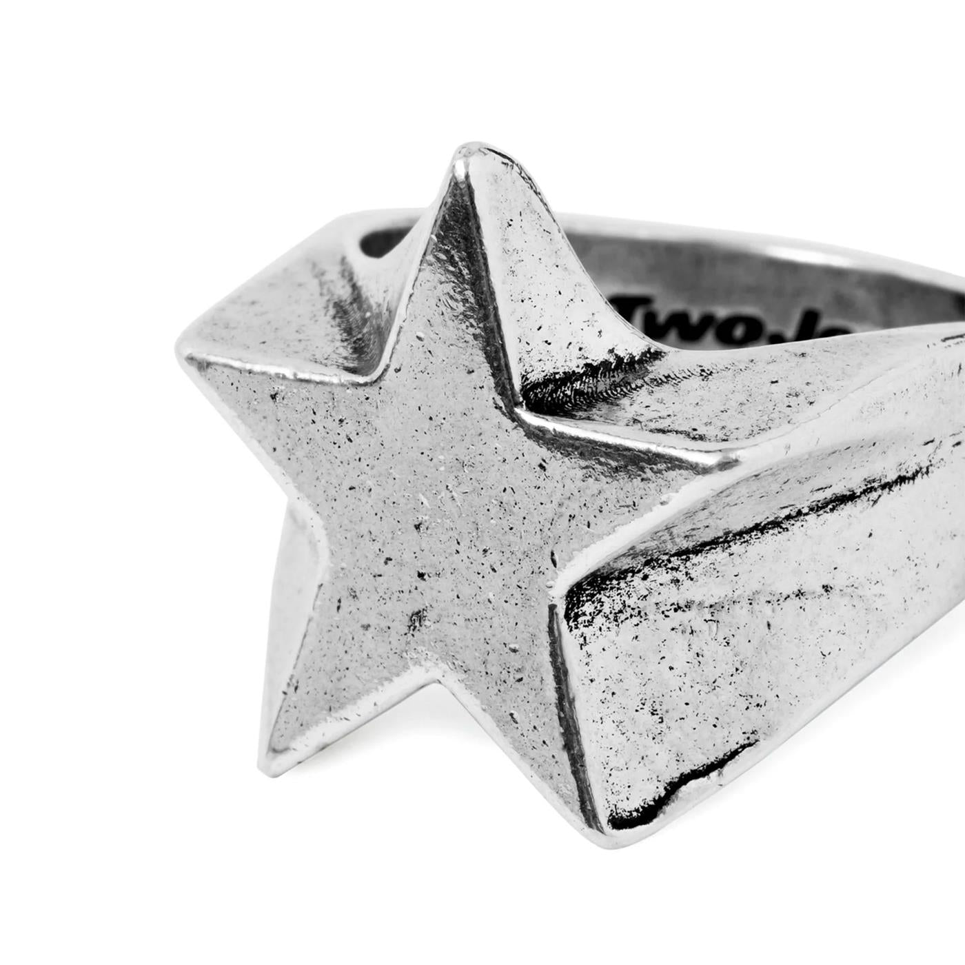 TwoJeys Shooting Star Ring Silver  - RBS201