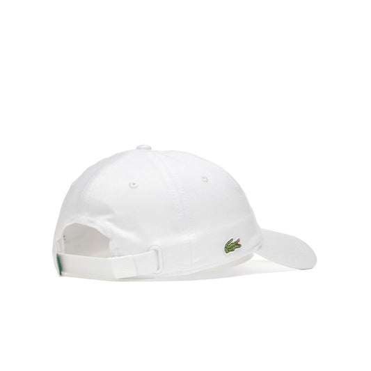 Lacoste Organic Cotton Twill Cap White  - RK0440-001