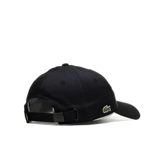 Lacoste Organic Cotton Twill Cap Black  - RK0440-031
