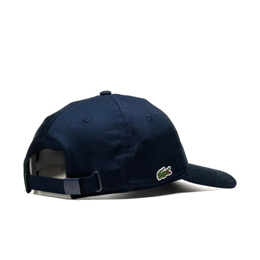 Lacoste Organic Cotton Twill Cap Navy  - RK0440-166