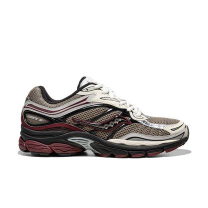Saucony Progrid Omni 9 Tan/Maroon  - S70832-8