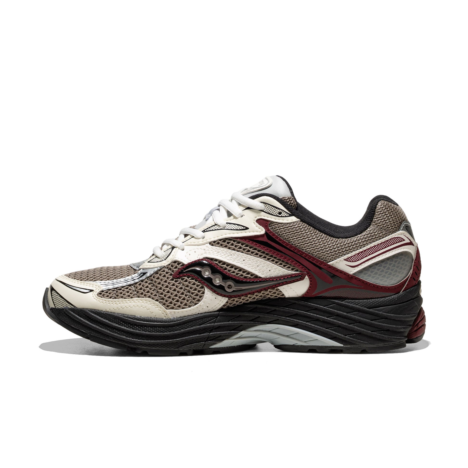 Saucony Progrid Omni 9 Tan/Maroon  - S70832-8