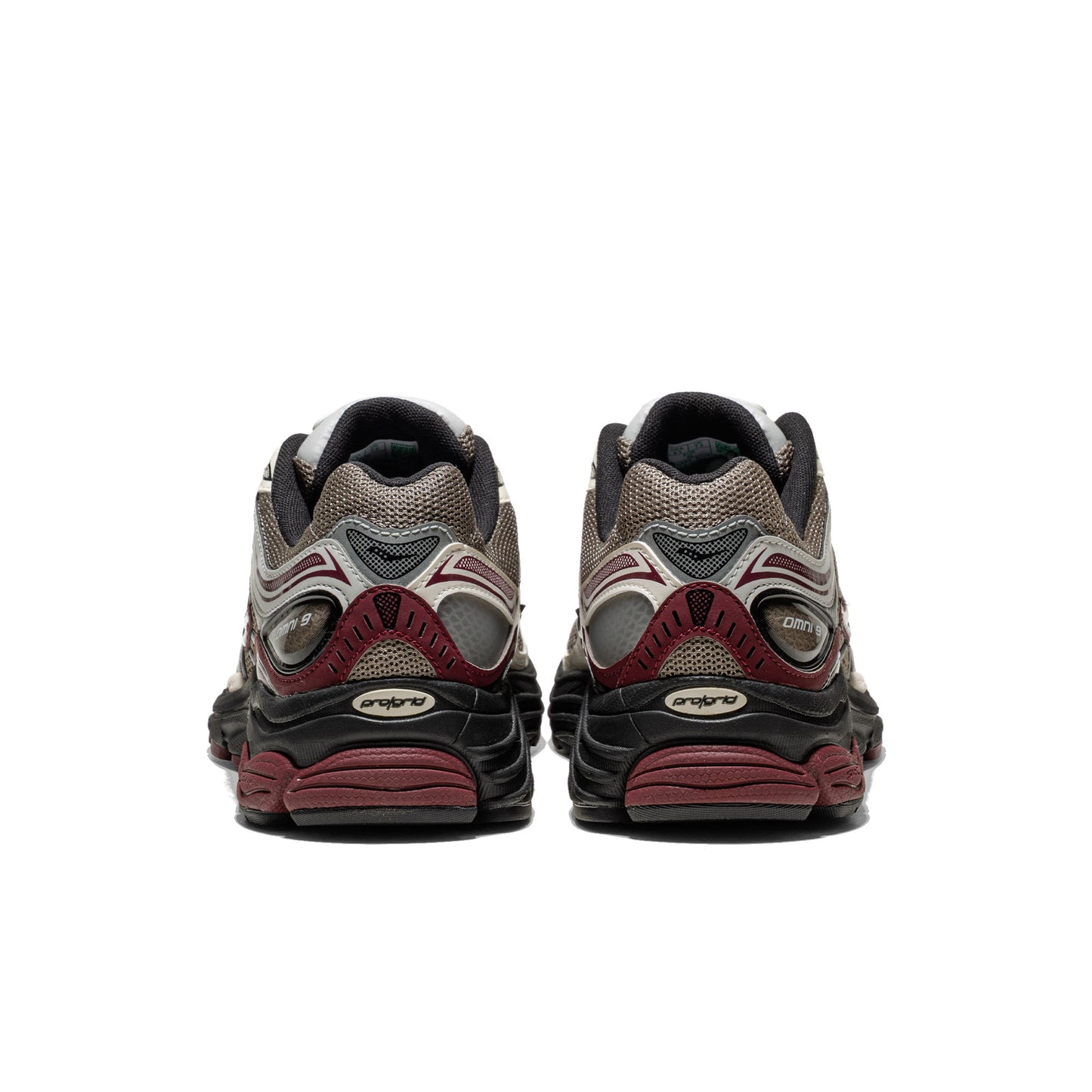 Saucony Progrid Omni 9 Tan/Maroon  - S70832-8