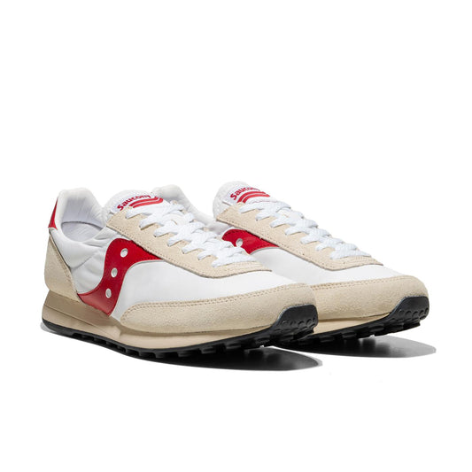 Saucony Trainer 80 White/Red  - S70884-10