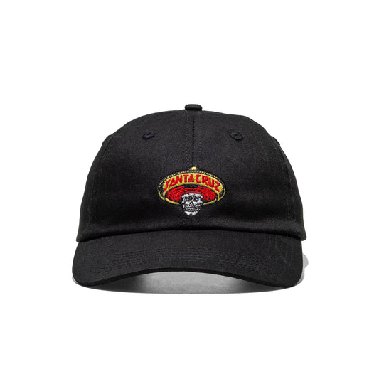 Santa Cruz Guzman Skull Cap Black  - SCA-CAP-0528