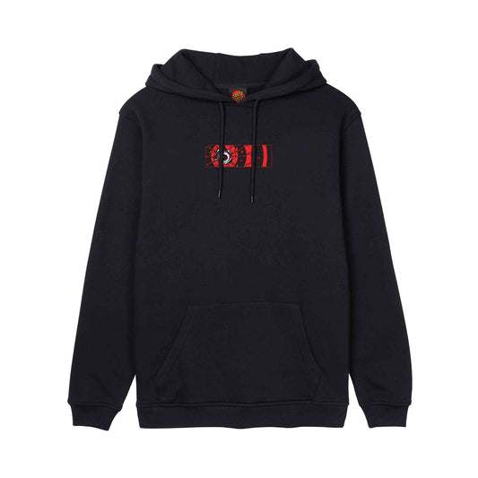 Santa Cruz Roskopp Dissect Strip Hoodie Black  - SCA-HDY-10112