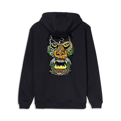 Santa Cruz Winkowski Big Foot Hoodie Black  - SCA-HDY-10182