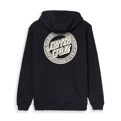 Santa Cruz Loco Dot Hoodie Black  - SCA-HDY-10324