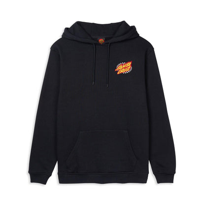 Santa Cruz Goal Flame Hoodie Black  - SCA-HDY-6272