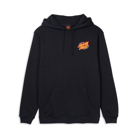 Santa Cruz Goal Flame Hoodie Black  - SCA-HDY-6272