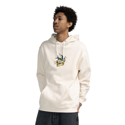 Santa Cruz Sommer Sparrow Front Hoodie Chalk  - SCA-HDY-6308