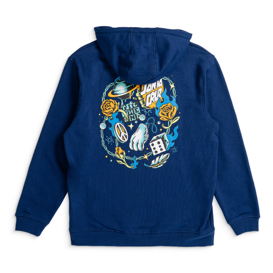 Santa Cruz Lucky Day Hood Deep Cobalt