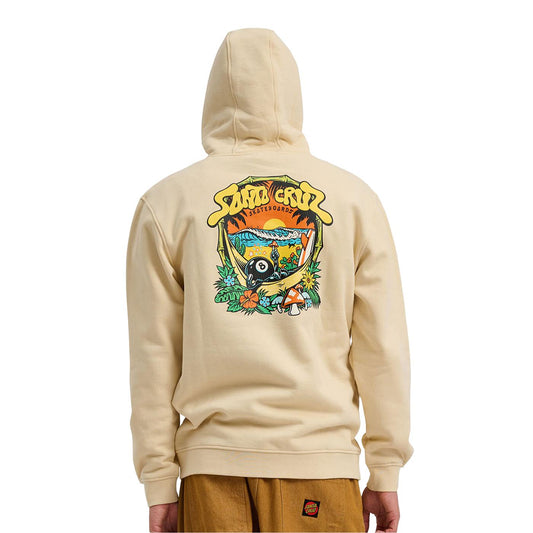 Santa Cruz Winkowski 8Baller Trip Hoodie Blond Wood  - SCA-HDY-6541