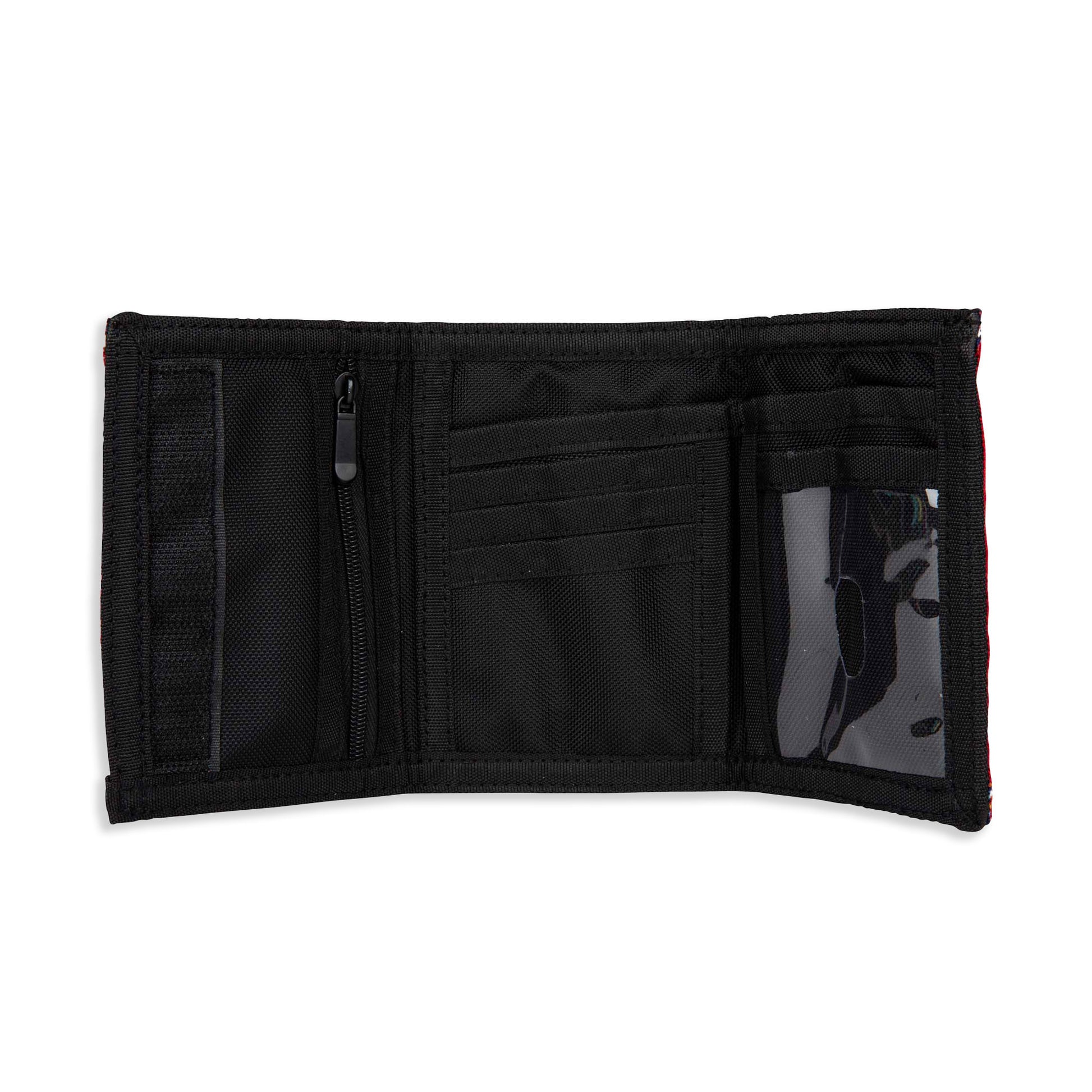 Santa Cruz Carved MFG Wallet Black  - SCA-MNY-0150