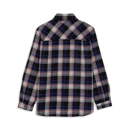 Santa Cruz Apex Shirt Navy Check  - SCA-SHT-0903