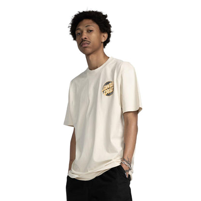 Santa Cruz Meyer Freestyle Dot T-Shirt Chalk  - SCA-TEE-11561
