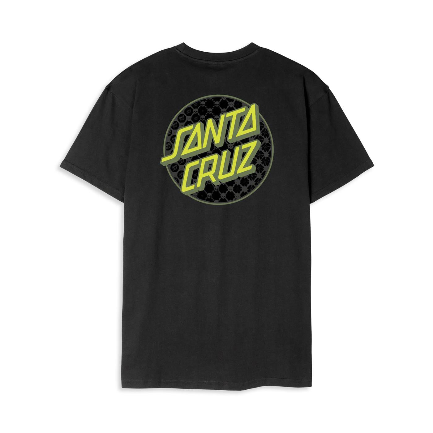 Santa Cruz Meyer Freestyle Dot T-Shirt Black  - SCA-TEE-11573