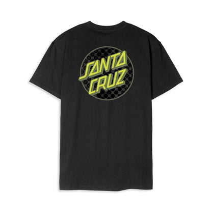 Santa Cruz Meyer Freestyle Dot T-Shirt Black  - SCA-TEE-11573