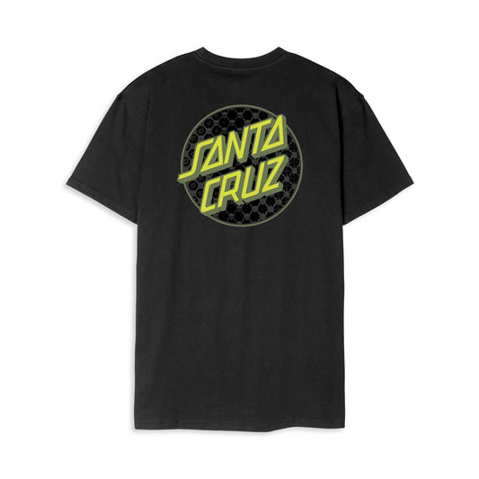 Santa Cruz Meyer Freestyle Dot T-Shirt Black  - SCA-TEE-11573