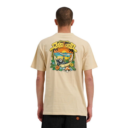Santa Cruz Winkowski 8Baller Trip T-Shirt Blond Wood  - SCA-TEE-12131