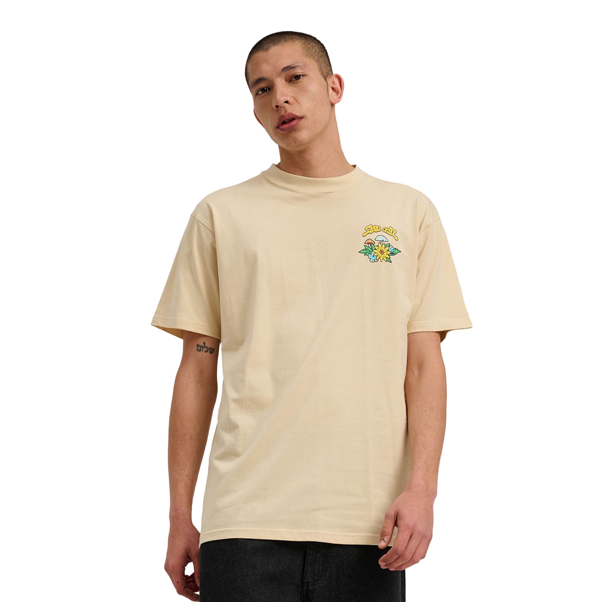 Santa Cruz Winkowski 8Baller Trip T-Shirt Blond Wood  - SCA-TEE-12131