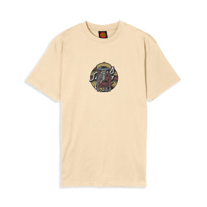 Santa Cruz Guzman Dining Dot T-Shirt Vanilla  - SCA-TEE-12311