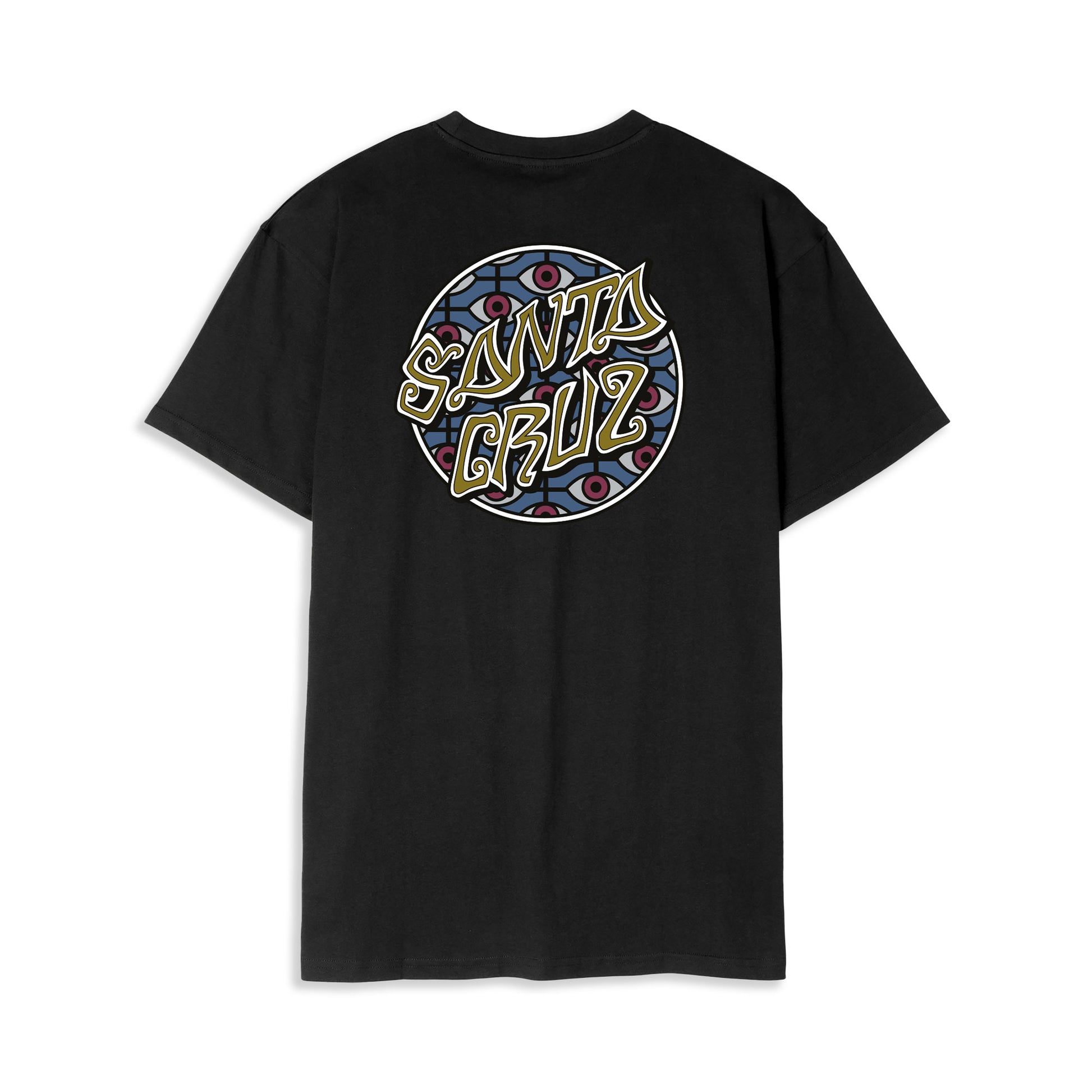 Santa Cruz Salba Eyes Dot T-Shirt Black  - SCA-TEE-12353