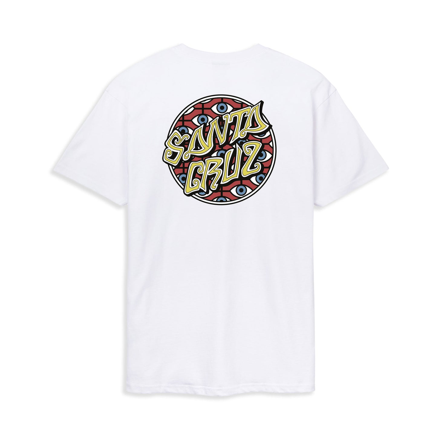 Santa Cruz Salba Eyes Dot T-Shirt White  - SCA-TEE-12365