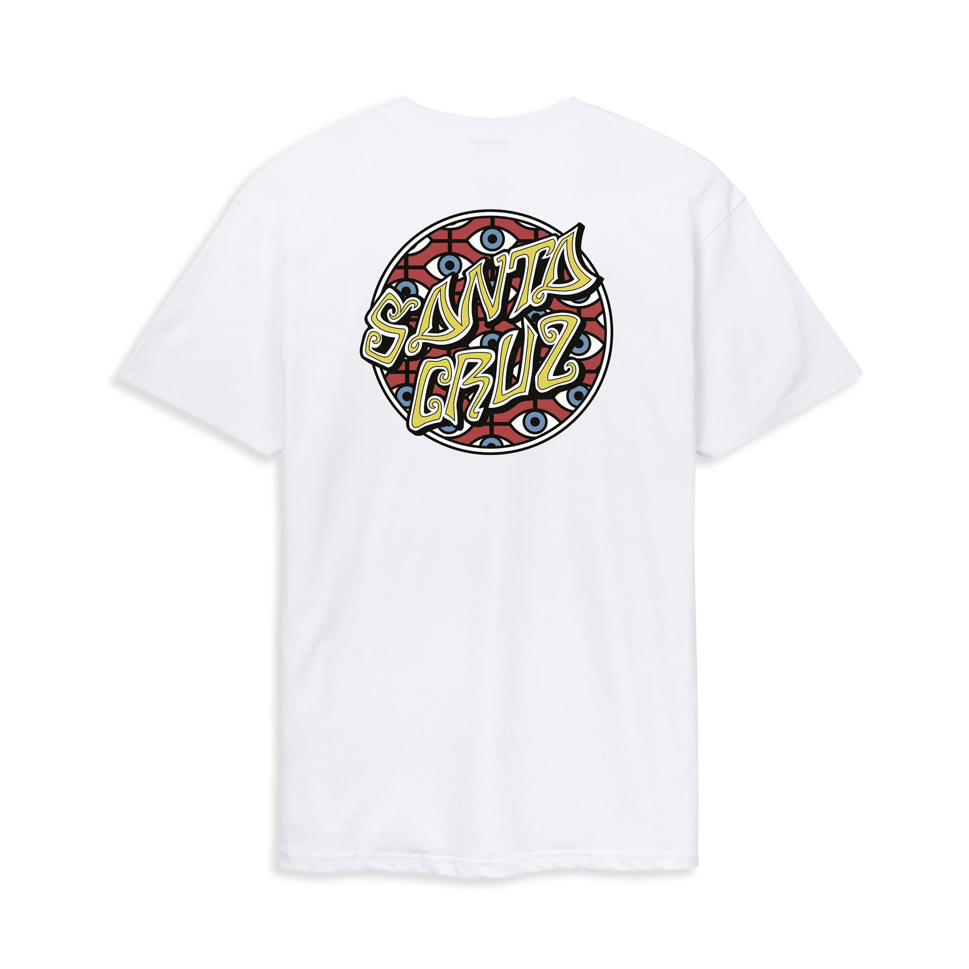 Santa Cruz Salba Eyes Dot T-Shirt White  - SCA-TEE-12365