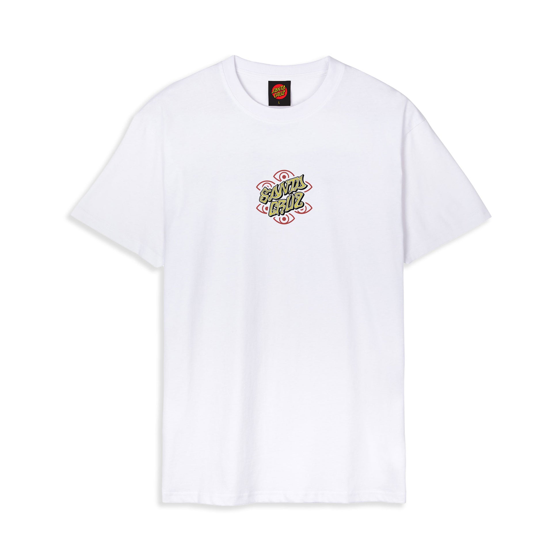 Santa Cruz Salba Eyes Dot T-Shirt White  - SCA-TEE-12365