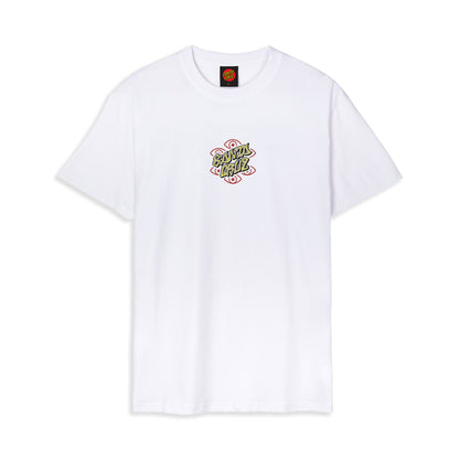 Santa Cruz Salba Eyes Dot T-Shirt White  - SCA-TEE-12365