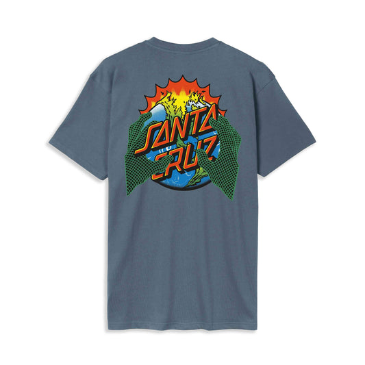 Santa Cruz Kendall End Of The Dot Tee Storm Grey  - SCA-TEE-12754