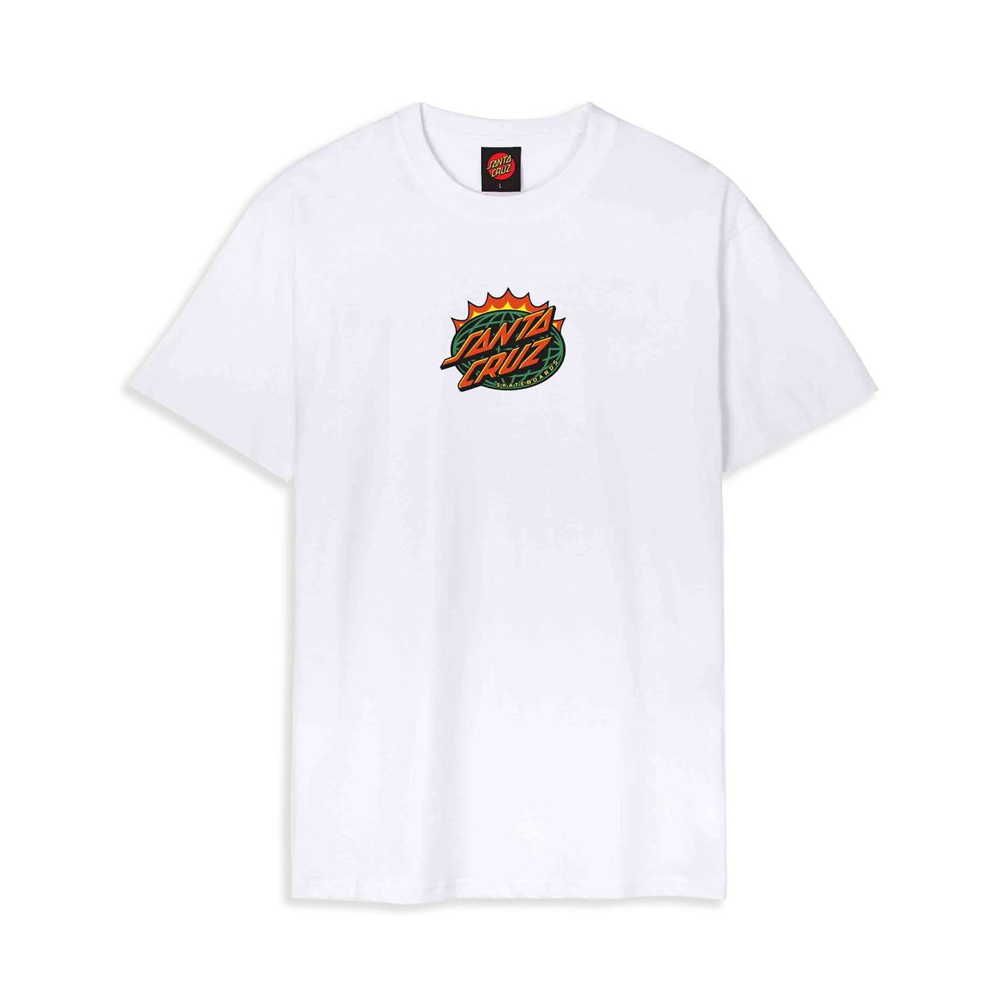 Santa Cruz Kendall End Of The Dot Tee White  - SCA-TEE-12766