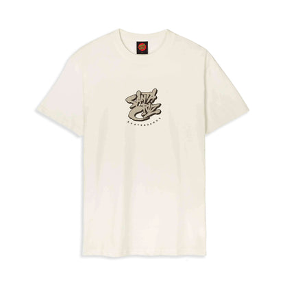 Santa Cruz Pace Deathtrap Tee Unbleached Cotton  - SCA-TEE-12958