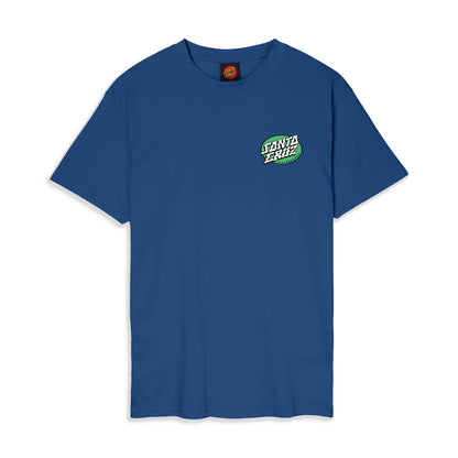 Santa Cruz Vertigo Dot T-Shirt Rich Navy  - SCA-TEE-13330