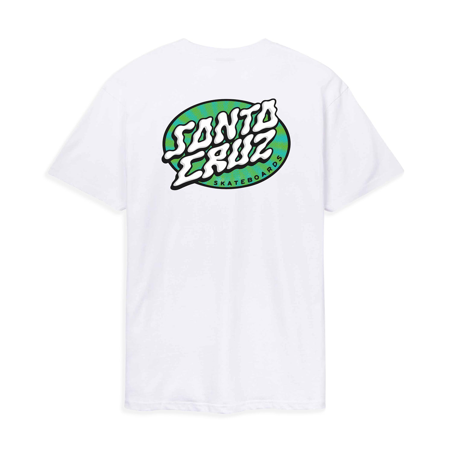 Santa Cruz Vertigo Dot T-Shirt White  - SCA-TEE-13342