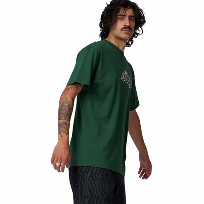 Santa Cruz Winkowski Curb Front T-Shirt Kale  - SCA-TEE-13504