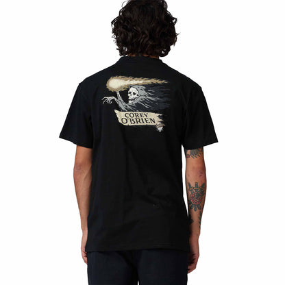 Santa Cruz OBrien Reaper T-Shirt Black  - SCA-TEE-13510