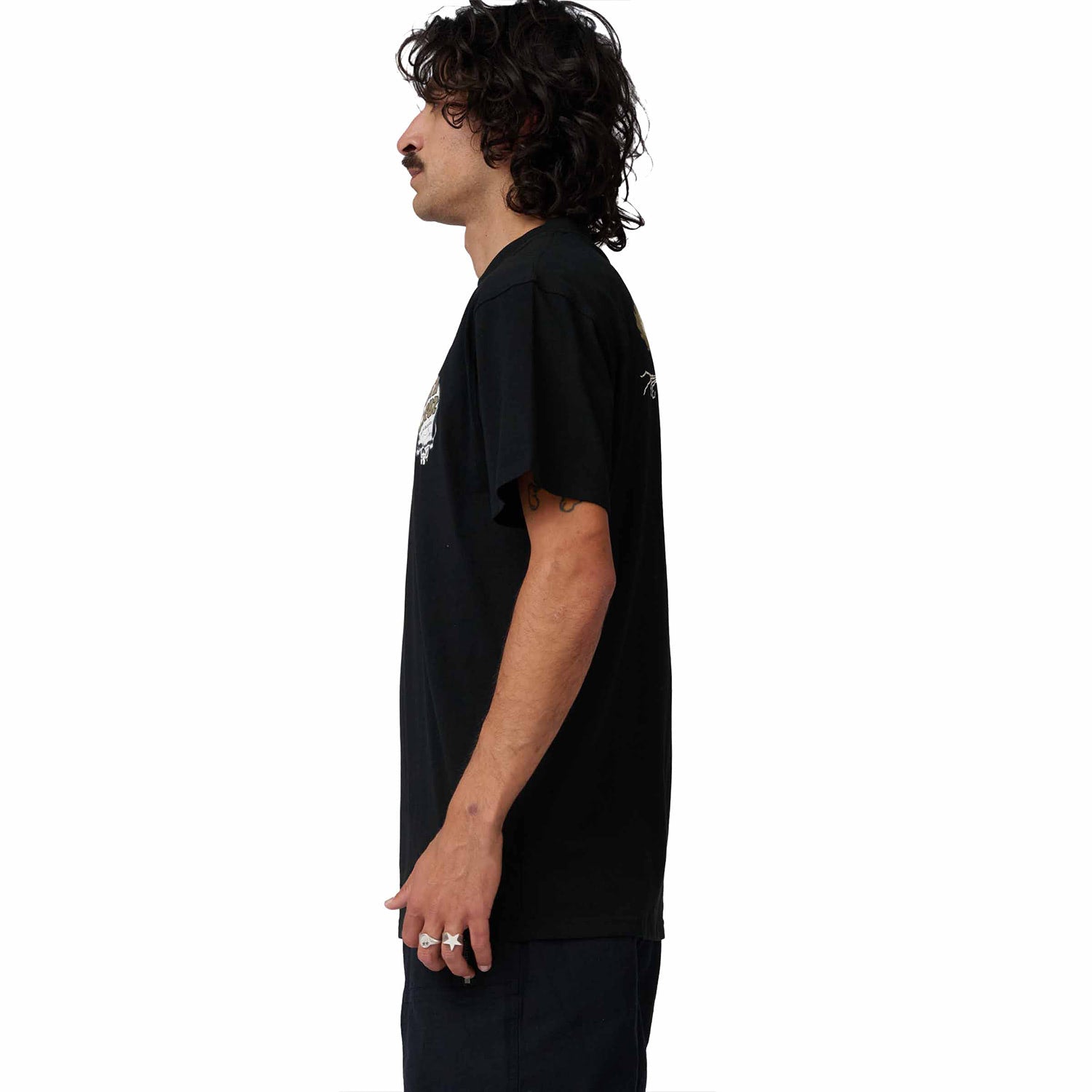 Santa Cruz OBrien Reaper T-Shirt Black  - SCA-TEE-13510