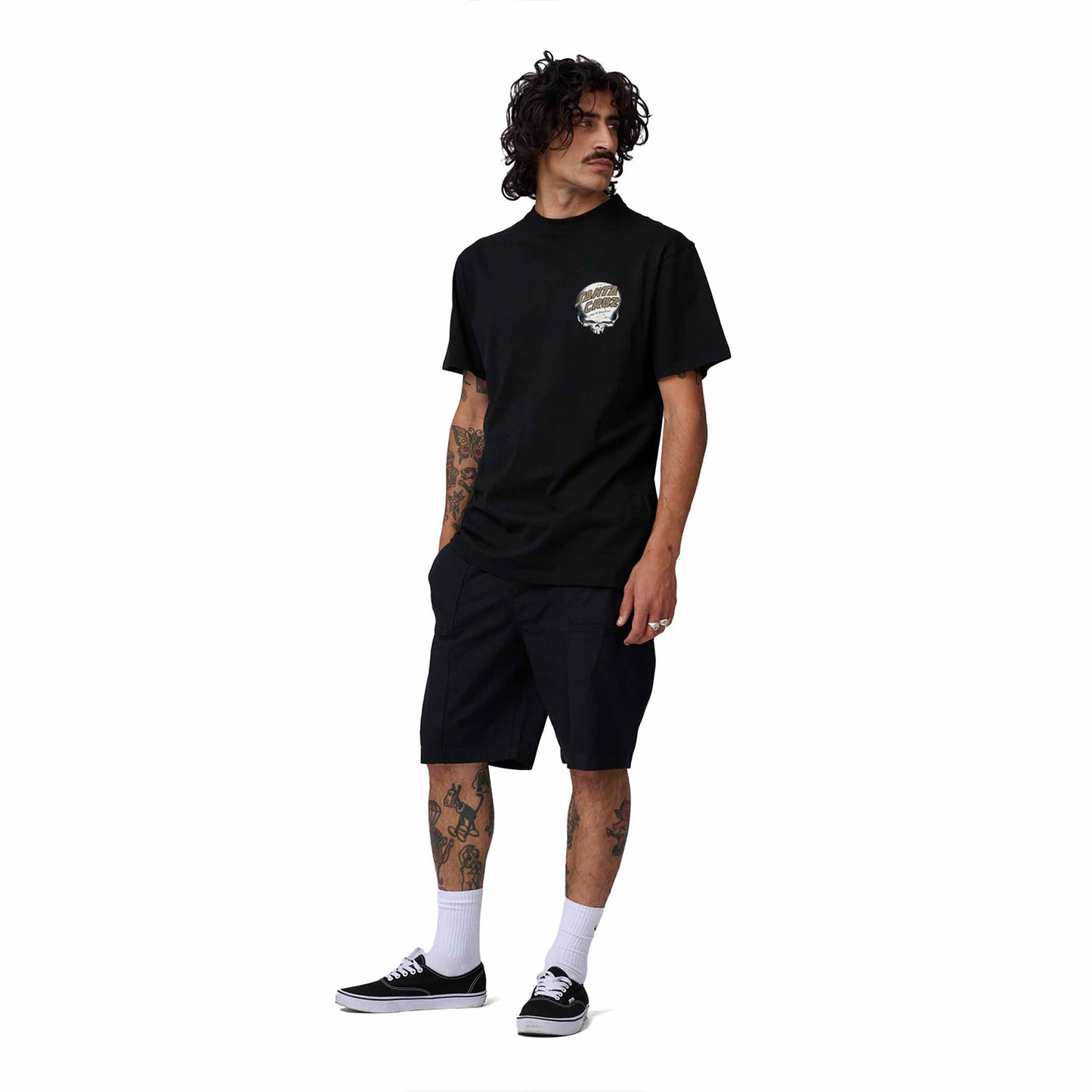 Santa Cruz OBrien Reaper T-Shirt Black  - SCA-TEE-13510