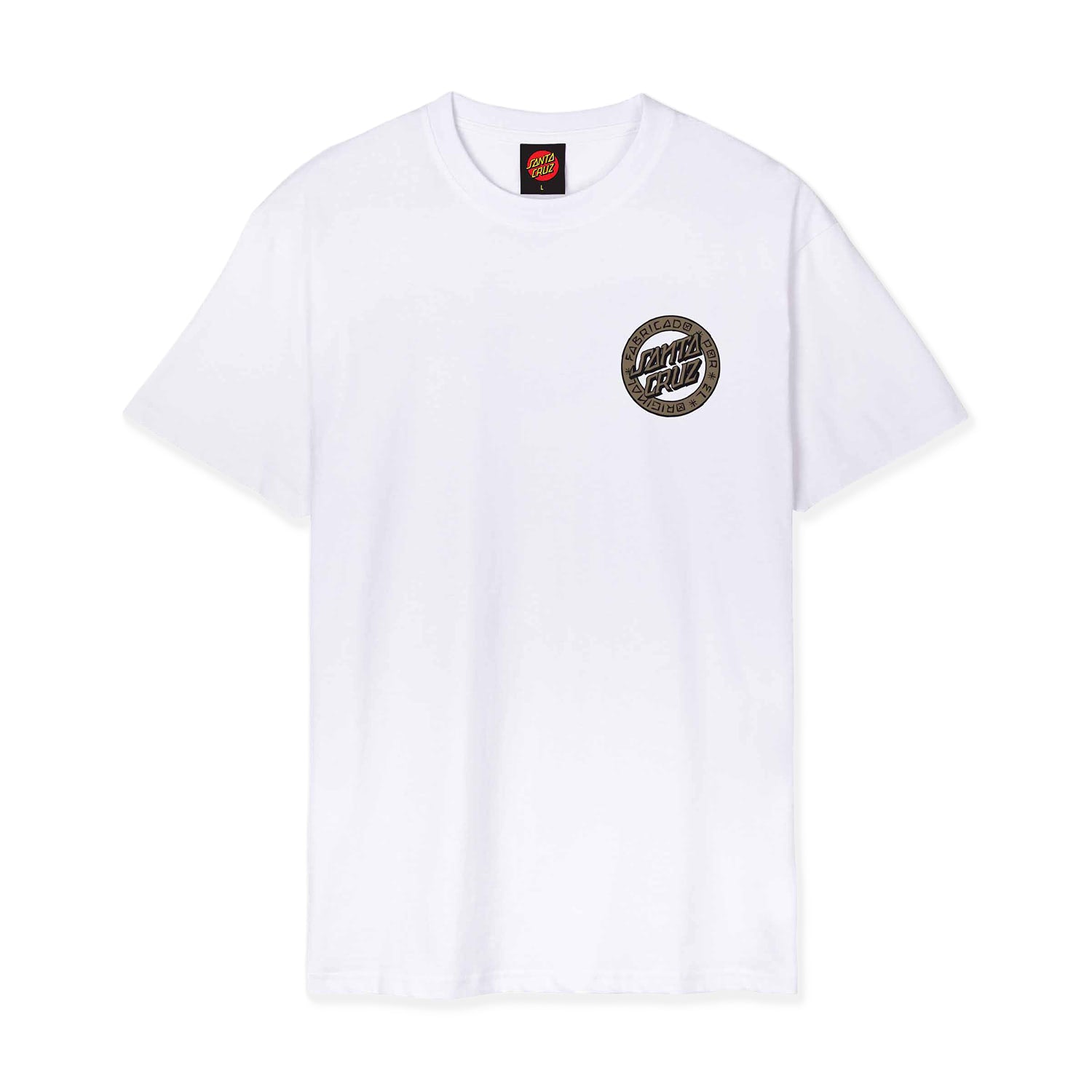 Santa Cruz Loco Dot T-Shirt White  - SCA-TEE-13522