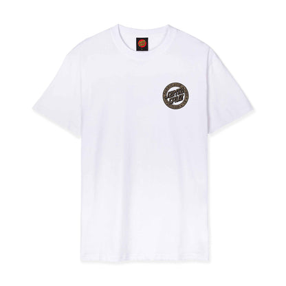 Santa Cruz Loco Dot T-Shirt White  - SCA-TEE-13522