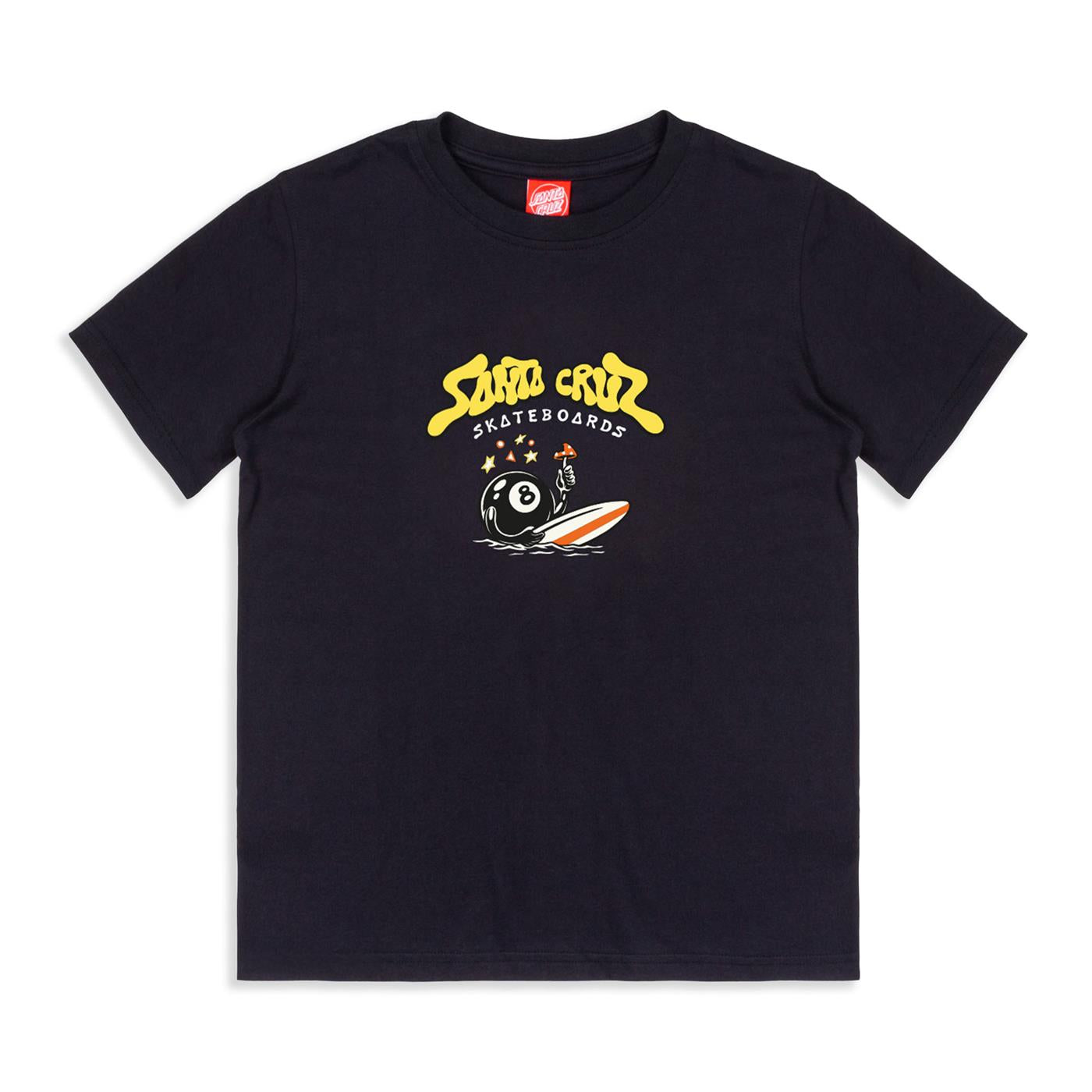 Santa Cruz Youth Winkowski 8Baller Tee Black  - SCA-YTE-1720
