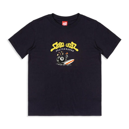 Santa Cruz Youth Winkowski 8Baller Tee Black  - SCA-YTE-1720