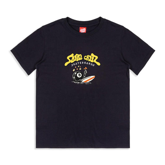 Santa Cruz Youth Winkowski 8Baller Tee Black  - SCA-YTE-1720