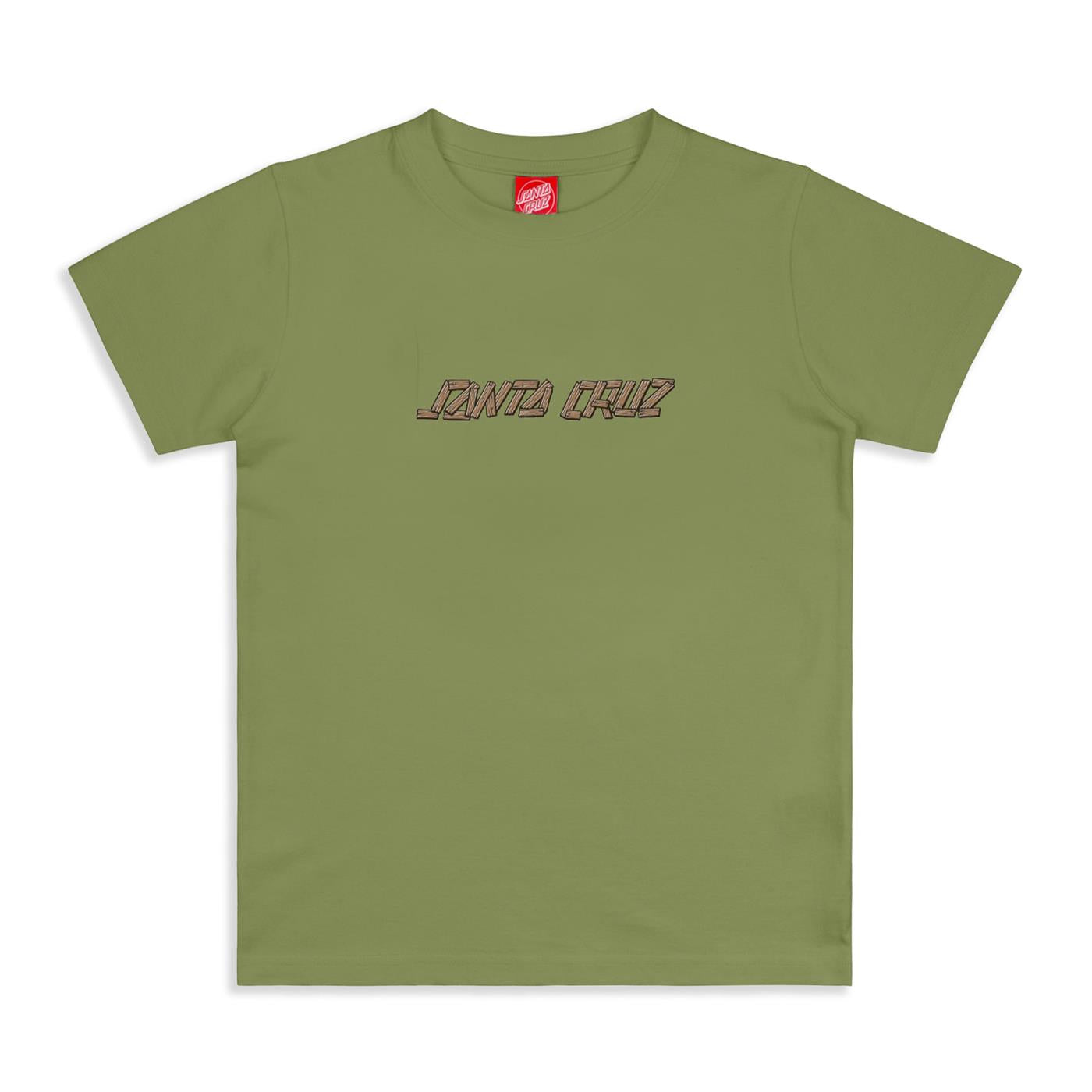 Santa Cruz Youth Screaming Grizzly Tee Iguana  - SCA-YTE-1736