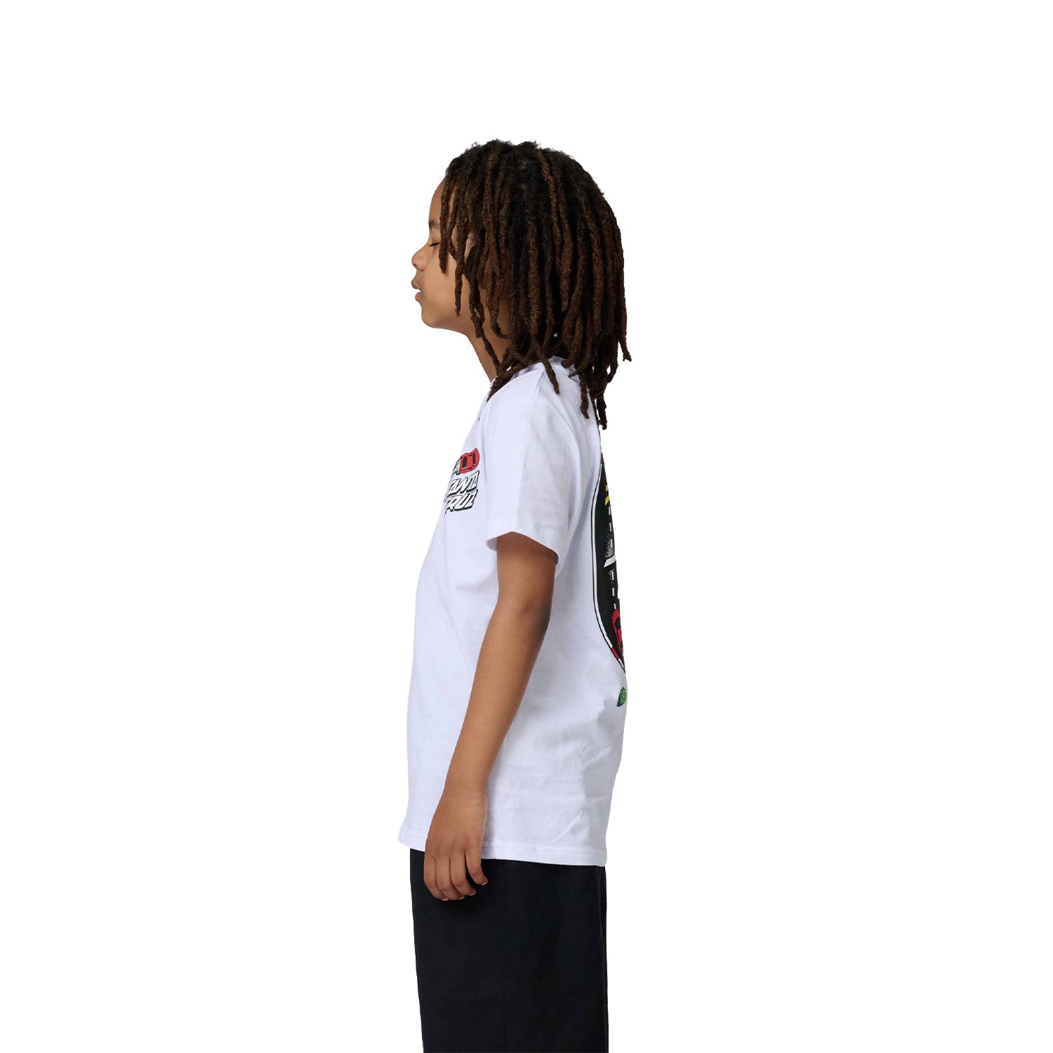 Santa Cruz Youth Pit Cruz T-Shirt Tee White  - SCA-YTE-9187