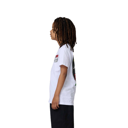 Santa Cruz Youth Pit Cruz T-Shirt Tee White  - SCA-YTE-9187