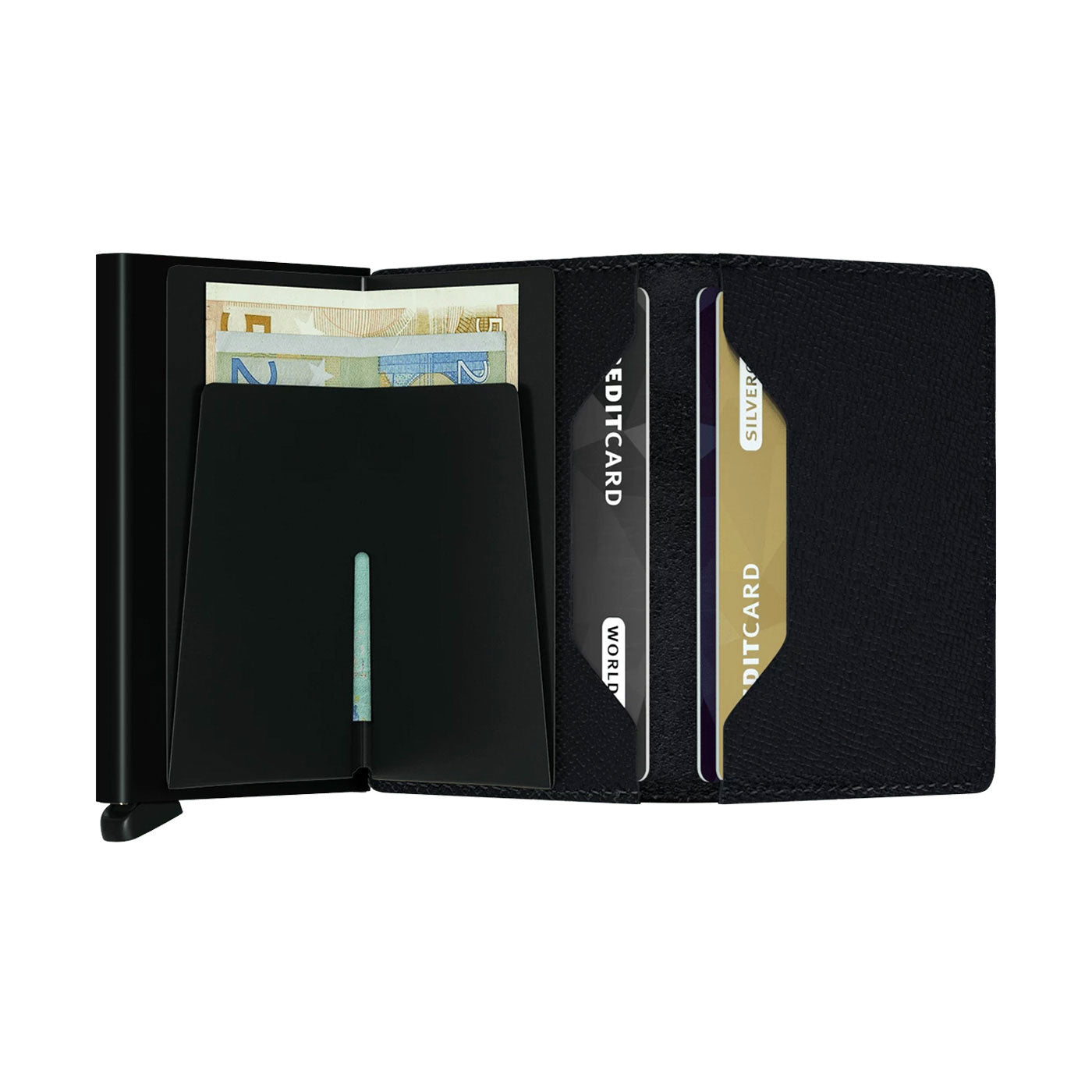 Secrid Slimwallet Crisple Black  - SCBLACK